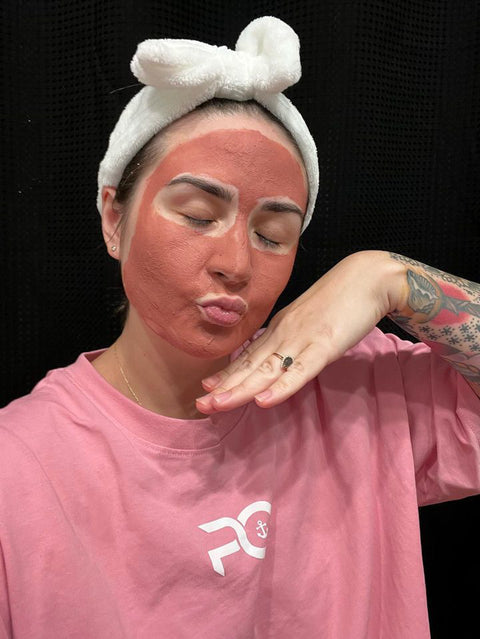 Rose Renewal Clay Face Mask | Hydrating Spa Facial with Rose & Clay