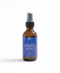 Seraph Room Spray bottle front label view showing fragrance notes on a white background